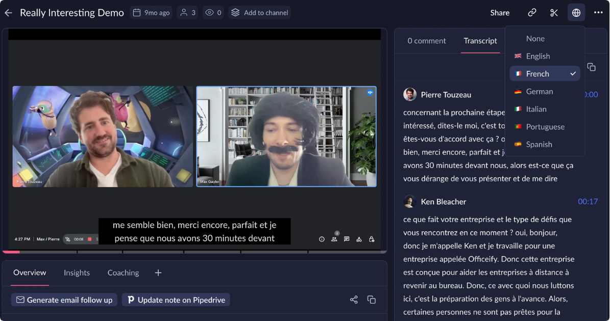 Claap a bot free ai notetaker for zoom