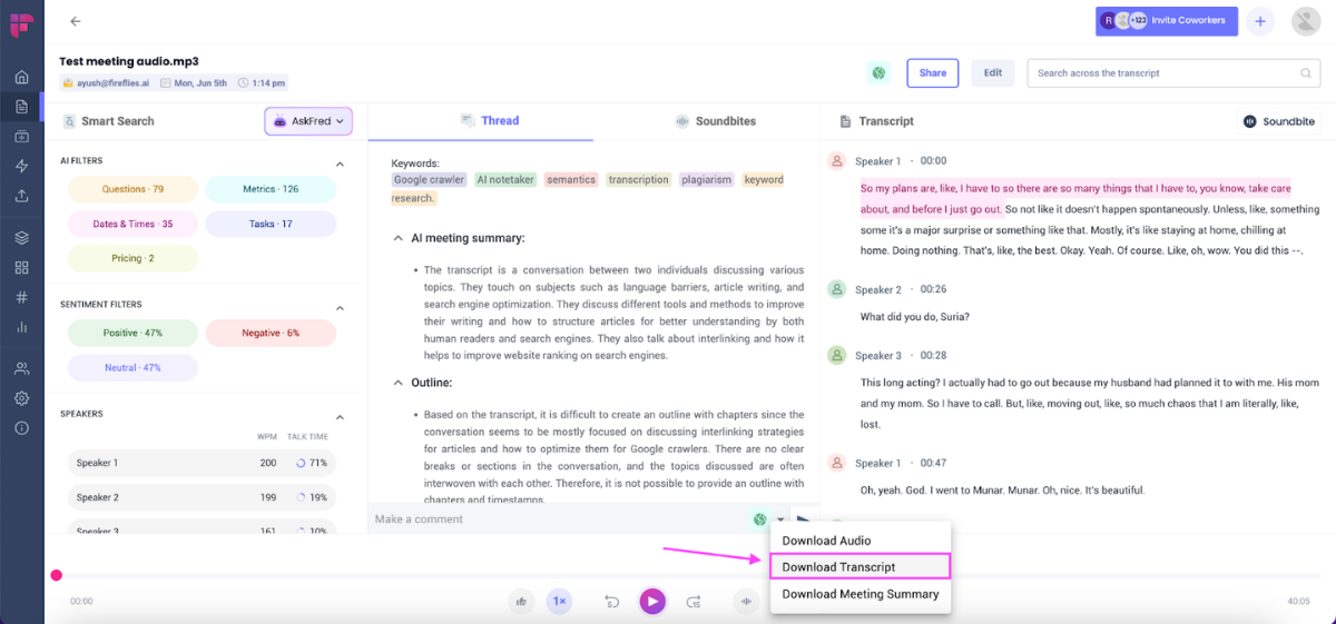 fireflies a notta alternative for enterprise