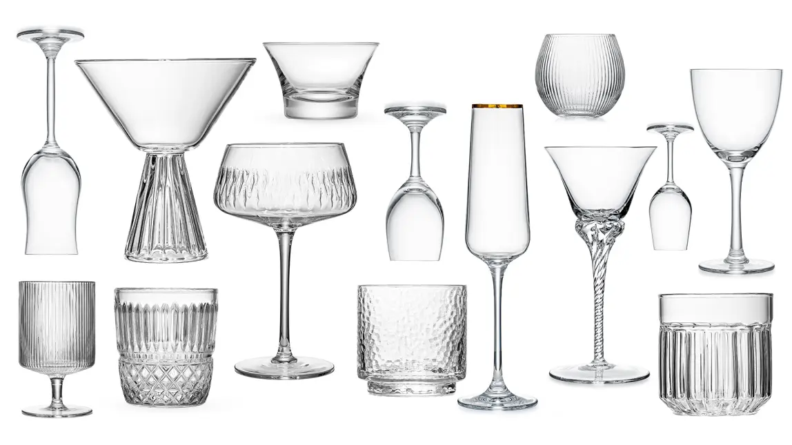 Image of different types of glasses