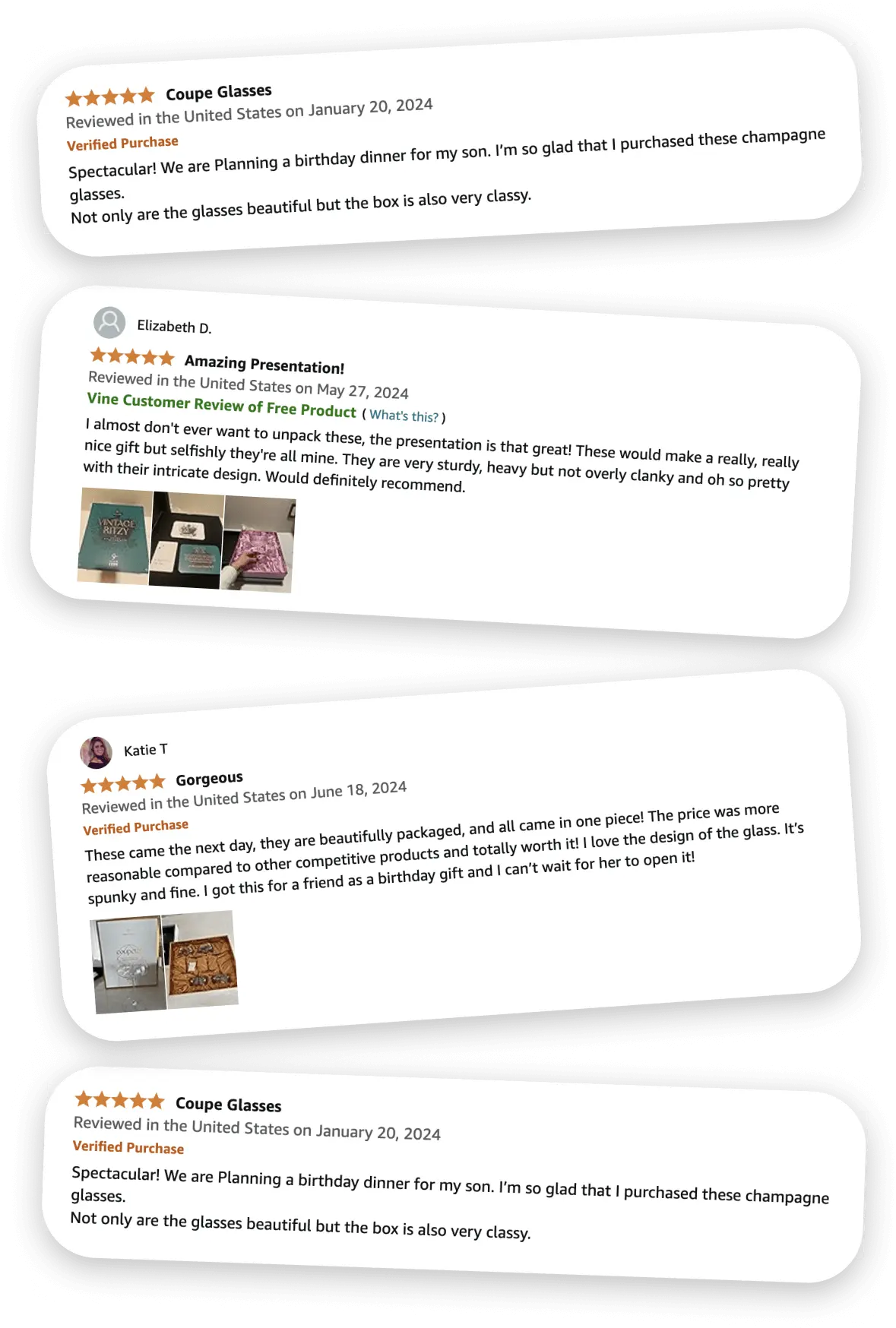 Glassique Cadeau reviews