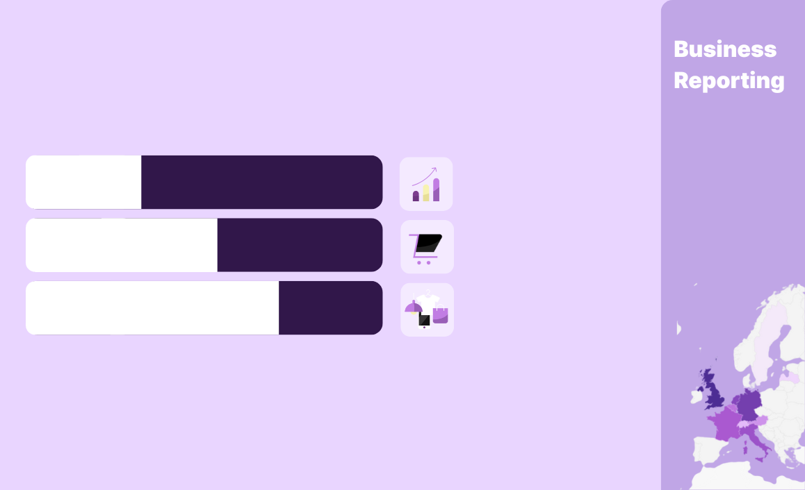 Business Reporting in Sello turns data into insights with automated reports and filters.