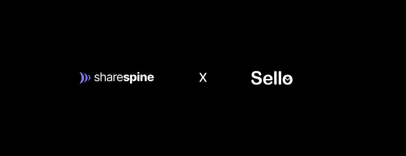 Sello and Sharespine partnership for marketplace integration and automated accounting