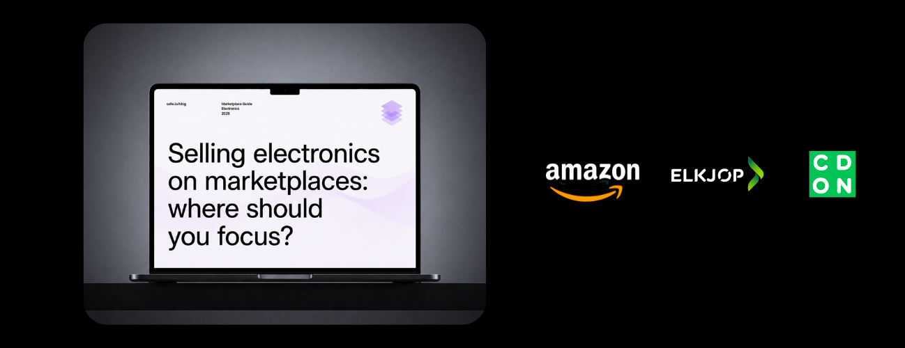 Sälja elektronik på marknadsplatser: Amazon, CDON och Elkjøp jämförda för varumärken som vill expandera i Norden och Europa.