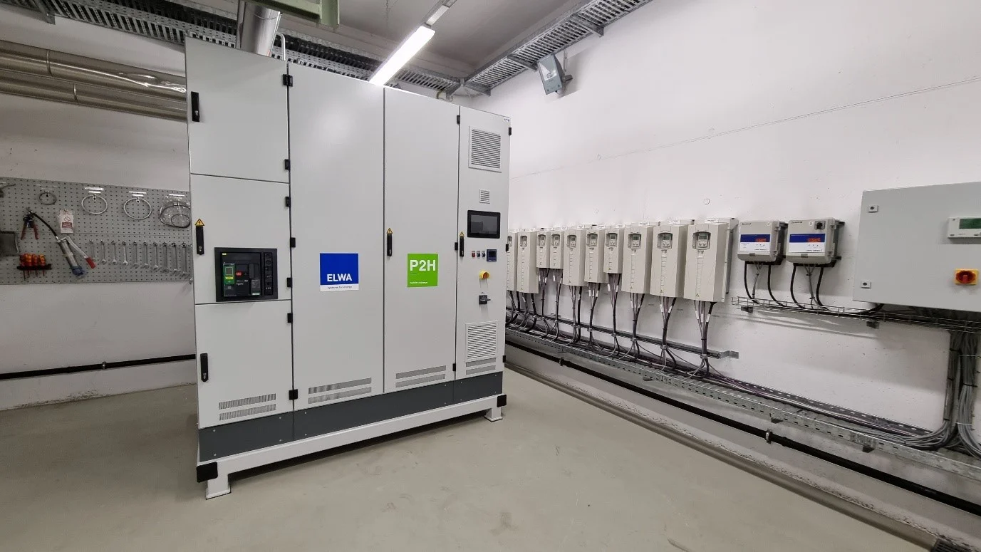 Stadtwerke Wörgl and CyberGrid to market the flexibility of a P2H on the electricity markets
