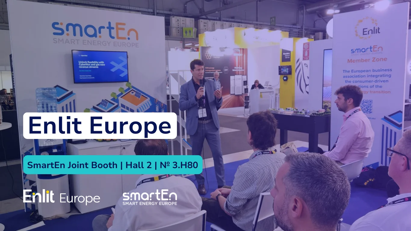Enlit Europe 2025 | CyberGrid presentation at the SmartEn Joint Booth 