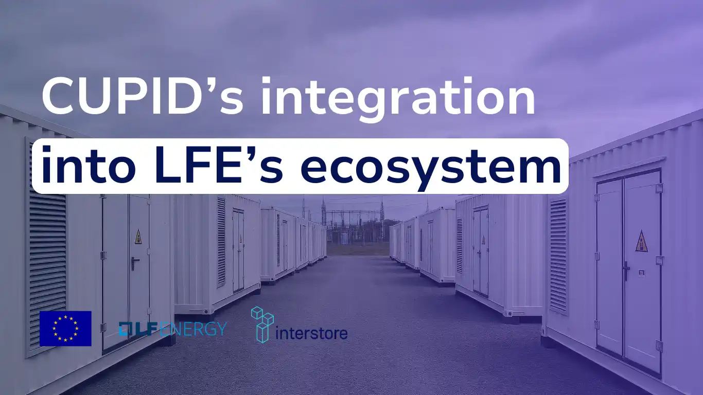 CUPID by InterSTORE approved by Linux Foundation for Energy