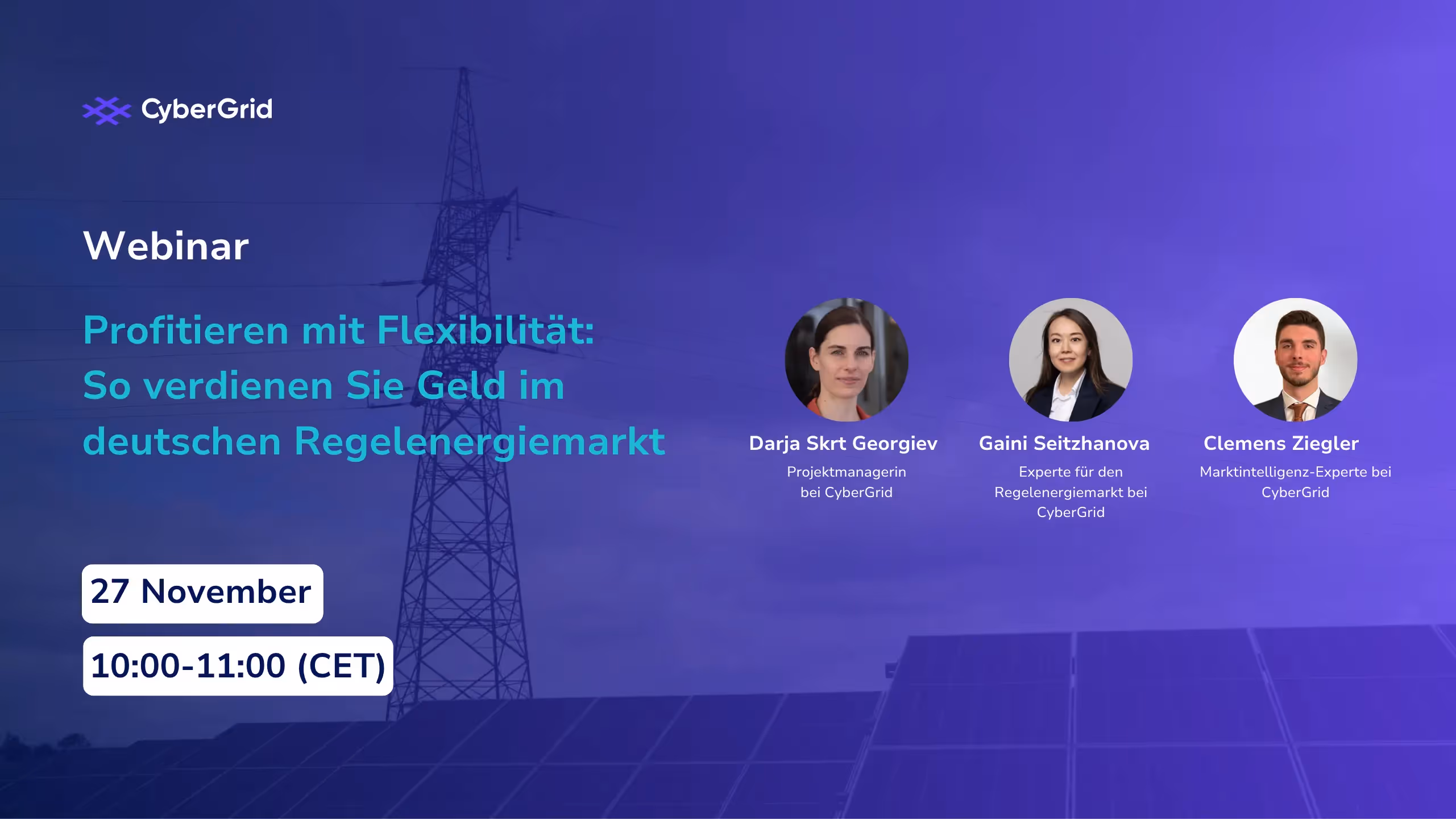 Fokus auf flexible Anlagen wie Batteriespeicher (BESS), KWK, Power-to-Heat, Biogas und Wasserkraft