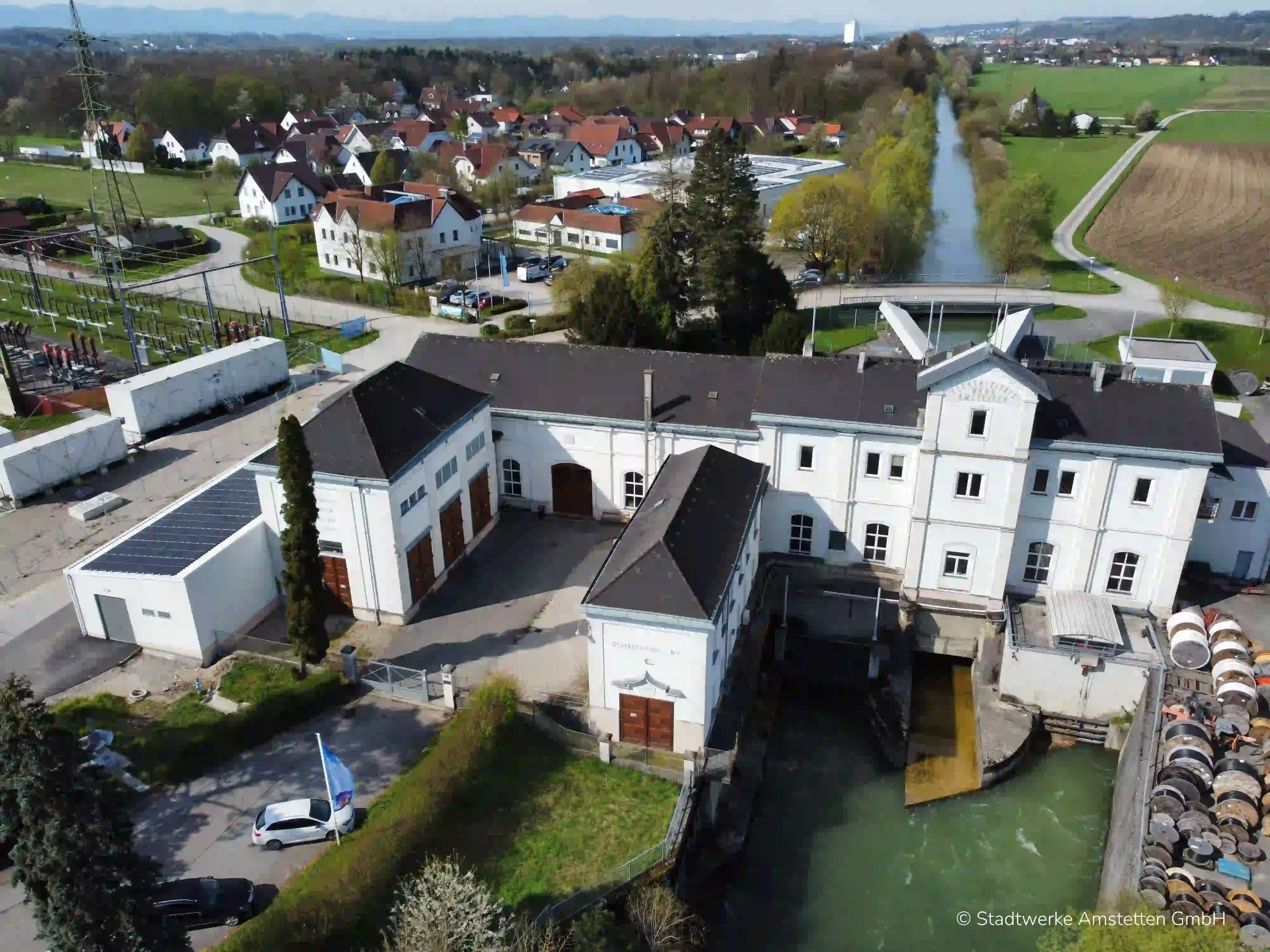 Stadtwerke Amstetten's BESS and hydropower plant management