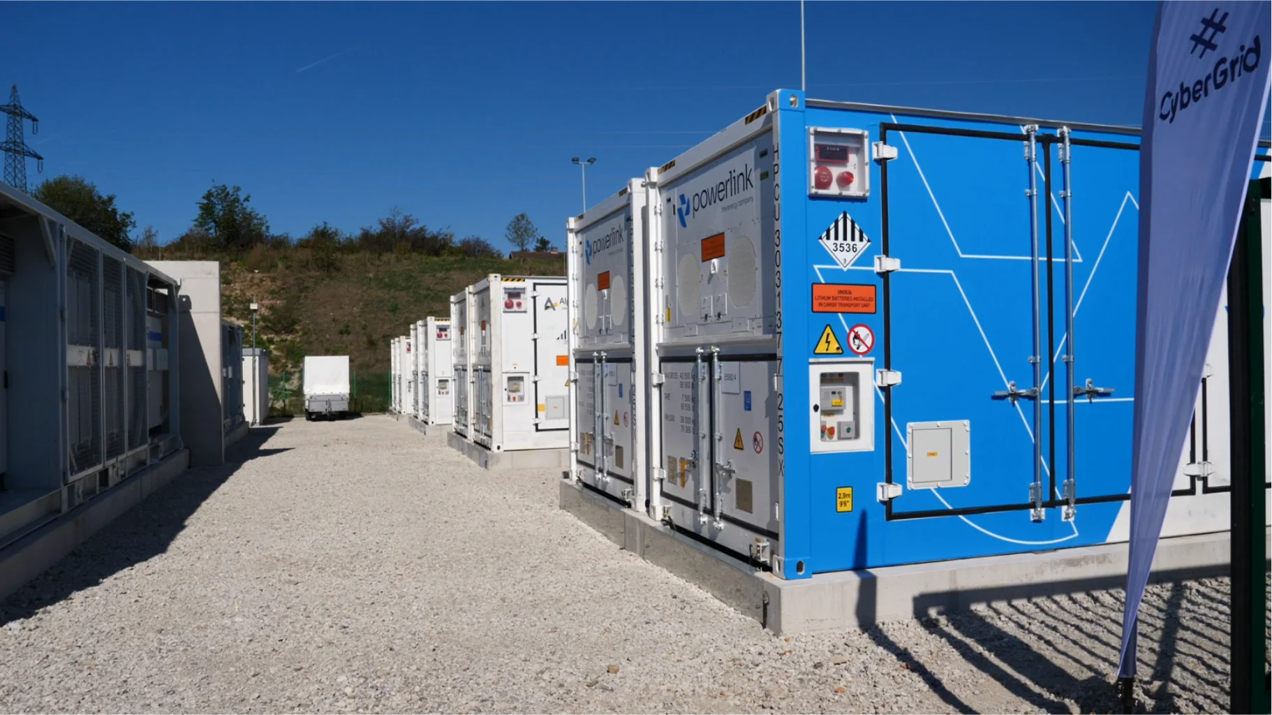 Battery from Powerlink at Schachinger site