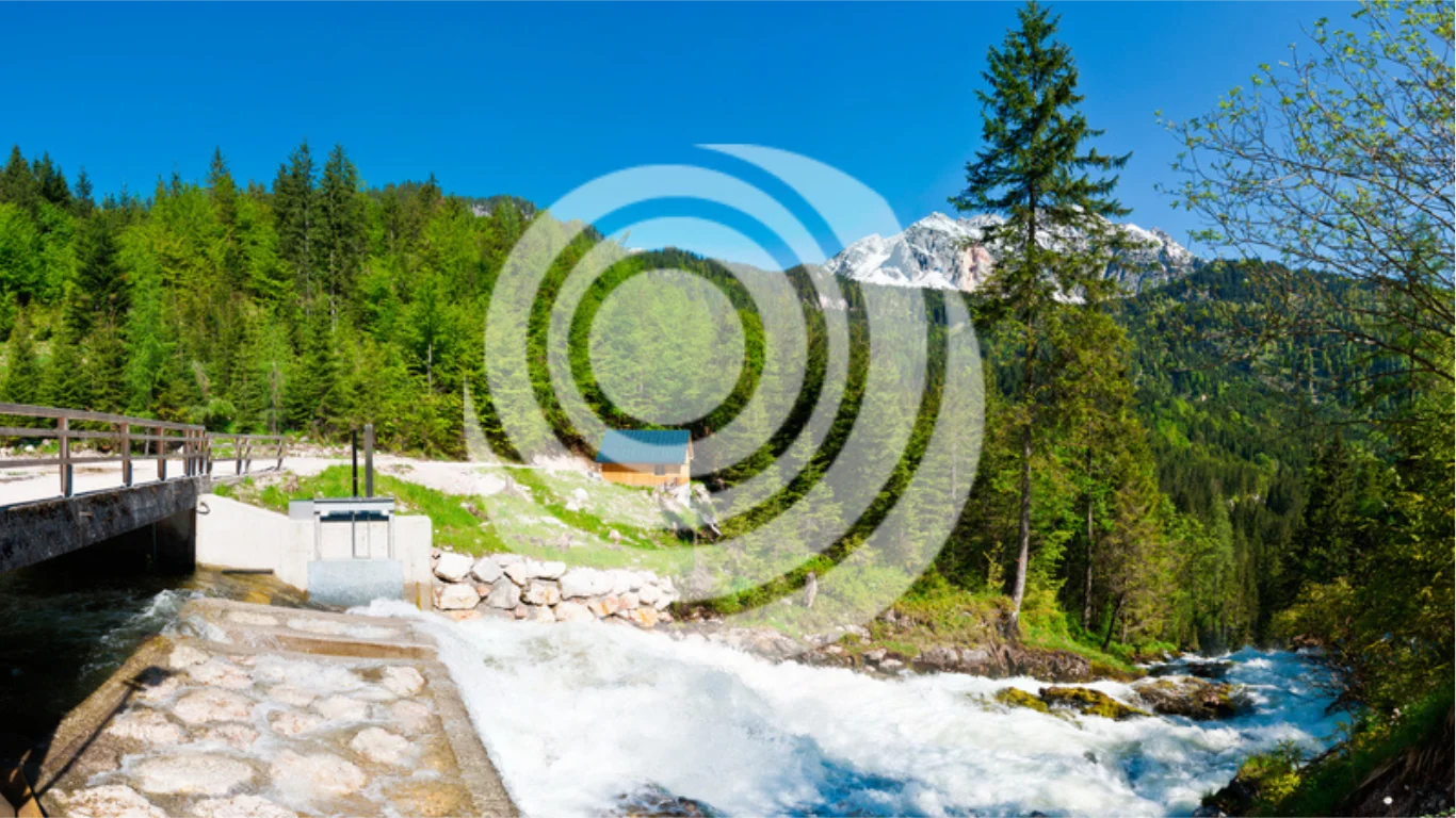 Small hydropower plant Hallstatt, Upper Austria, 2014