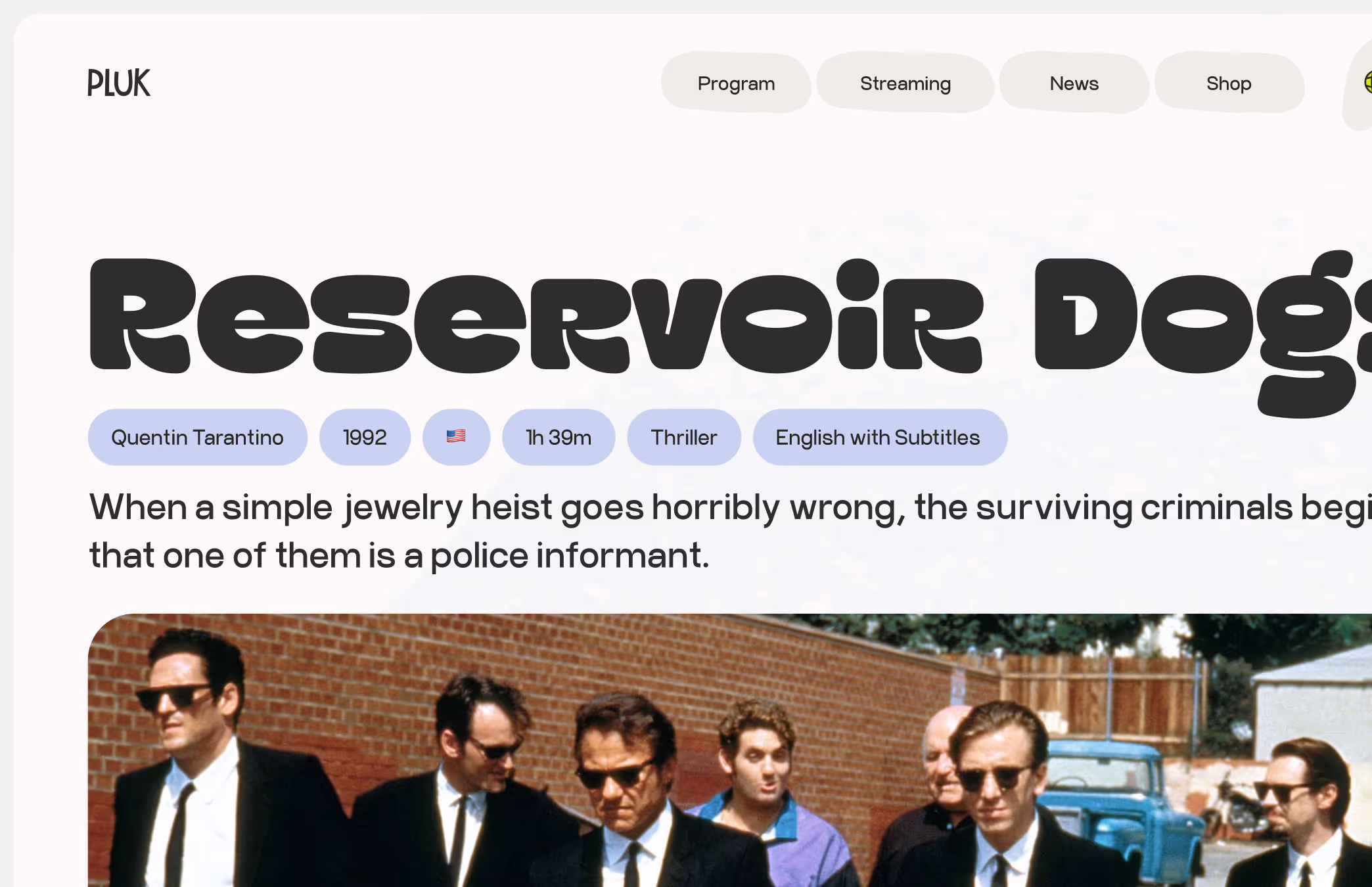 Pluk de Nacht Website - festival cinema project cover