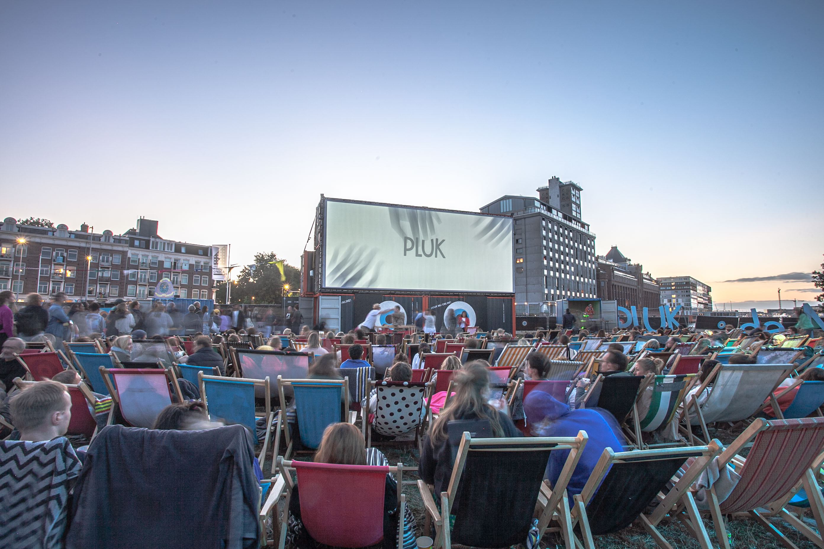 Pluk de Nacht Identity - Amsterdam outdoor cinema festival branding