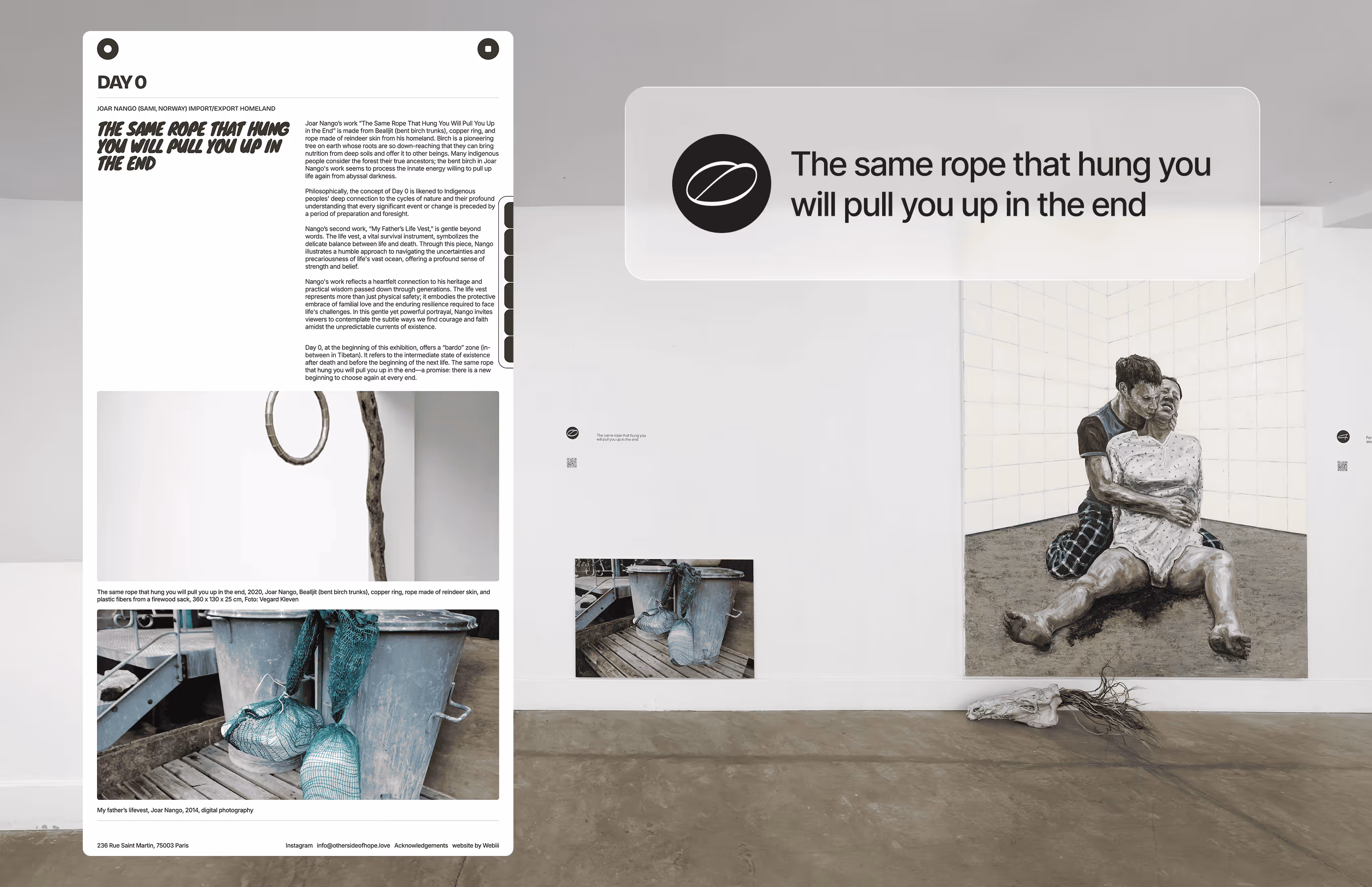 Other Side of Hope - CMS template in use