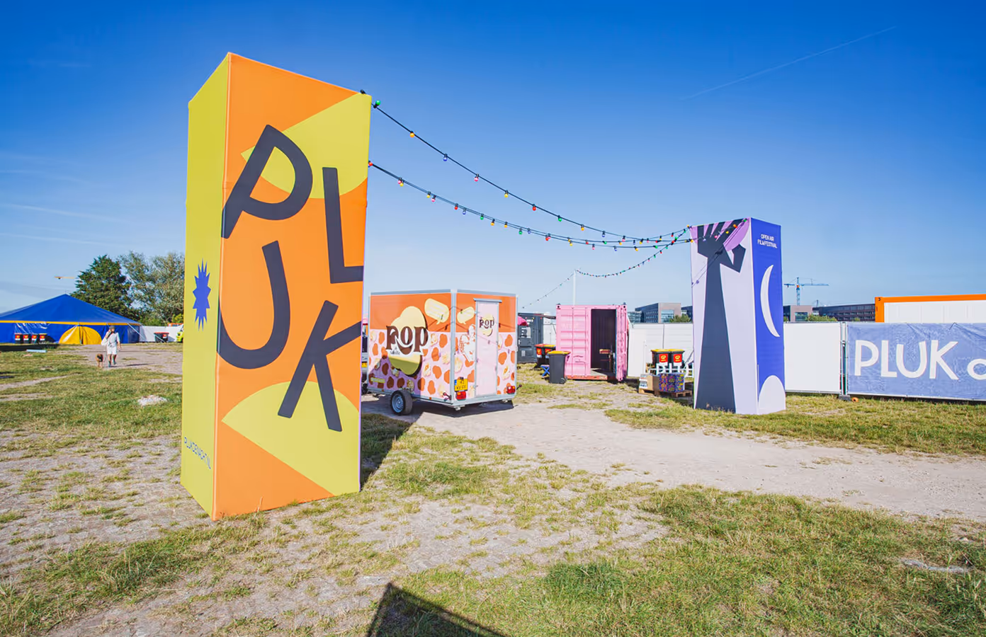 Pluk de Nacht festival visual identity deliverables by Webiii Studio