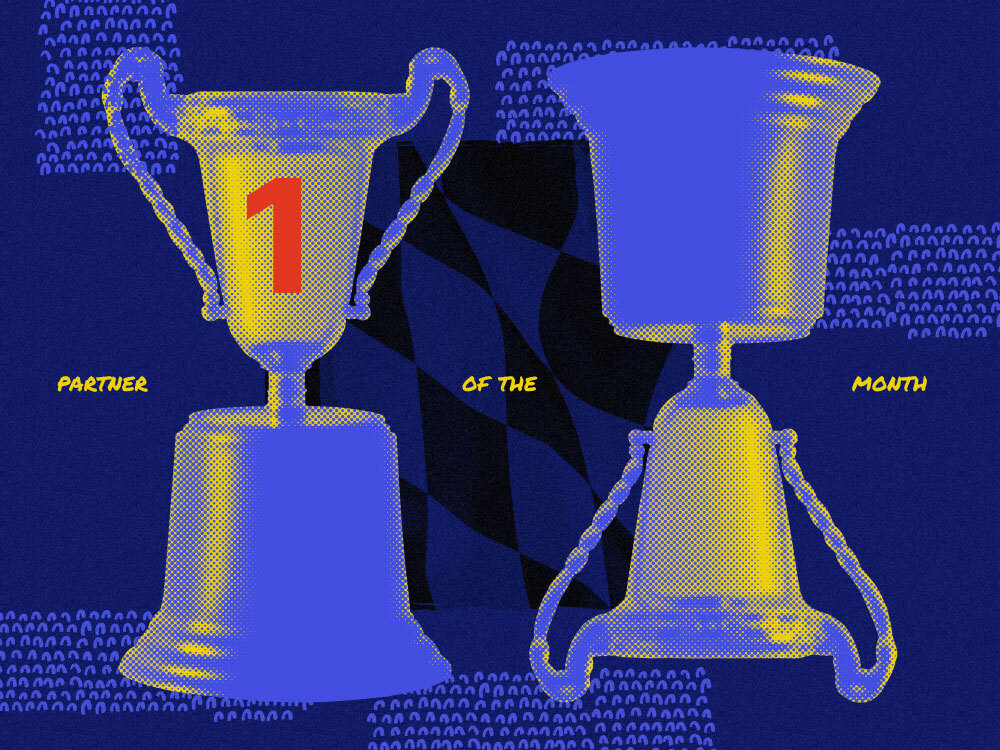 two trophies indicating a partner award strategy