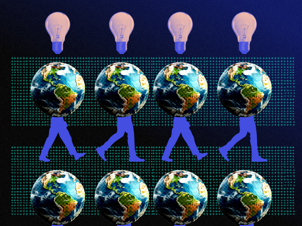 An image that shows ideation and smart decision making for global expansion