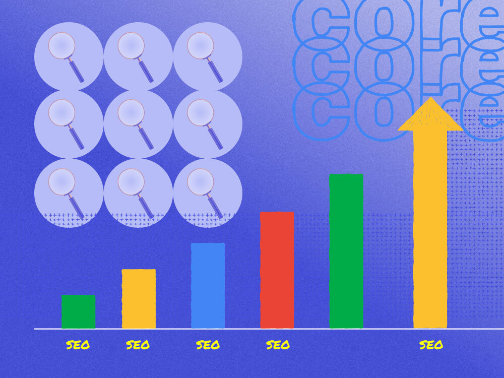 An image that shows Google search rankings