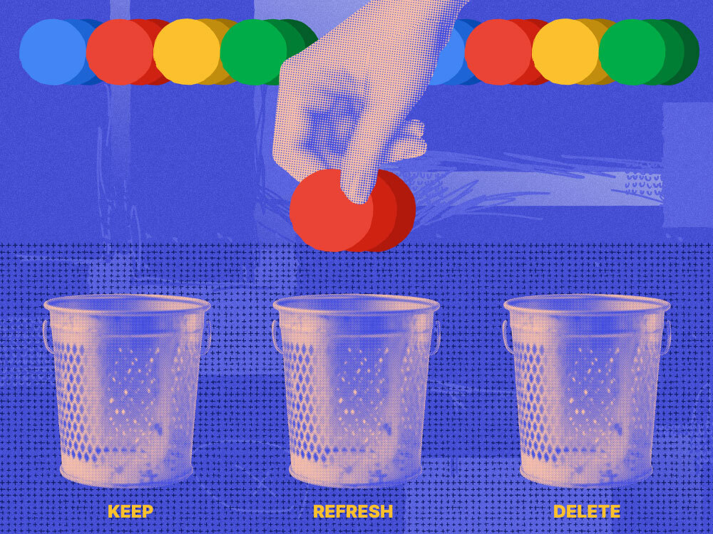 Google algorithm best practices: regularly audit content