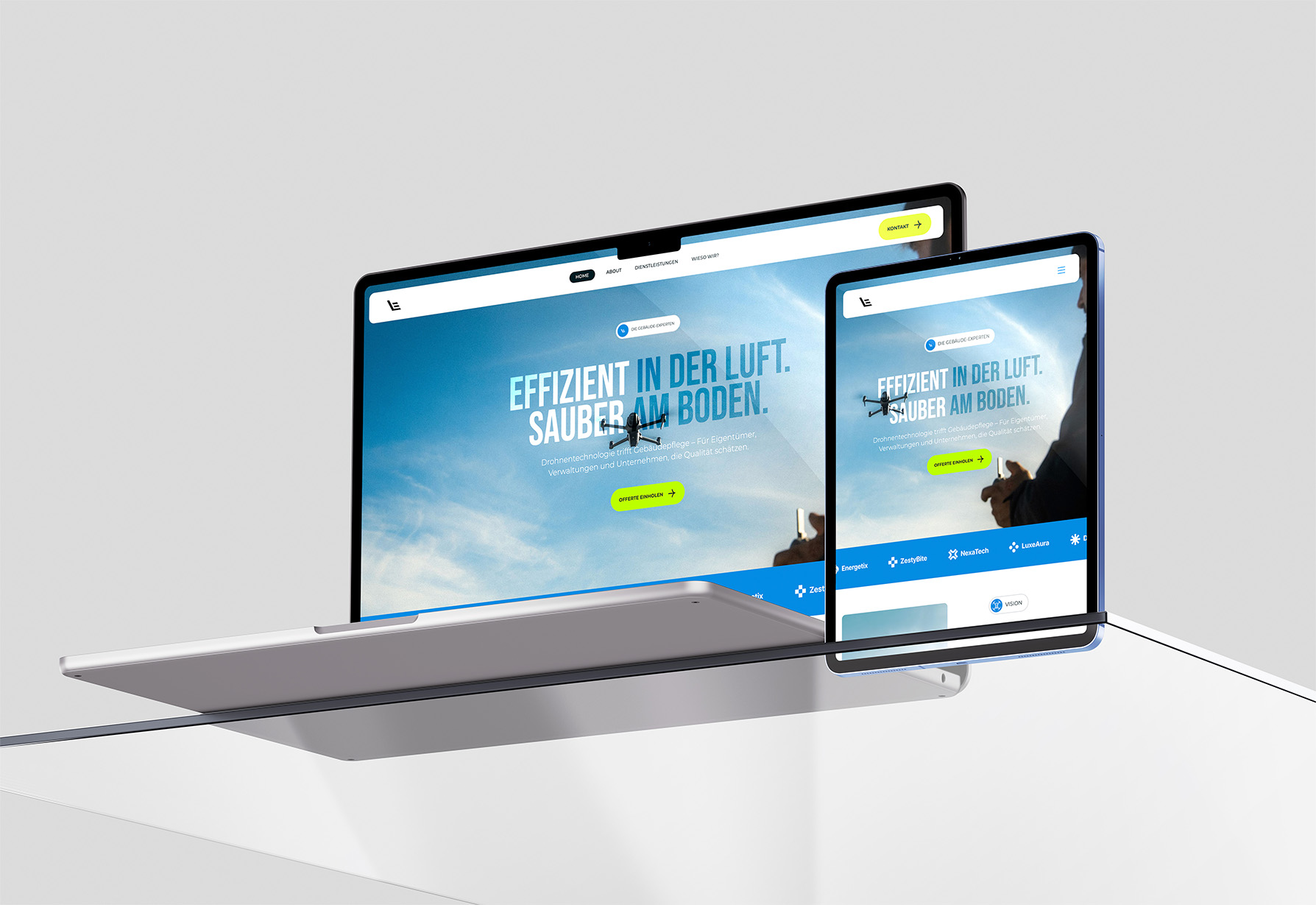 Die neue Website von Berner Express, umgesetzt von PIMEDIA