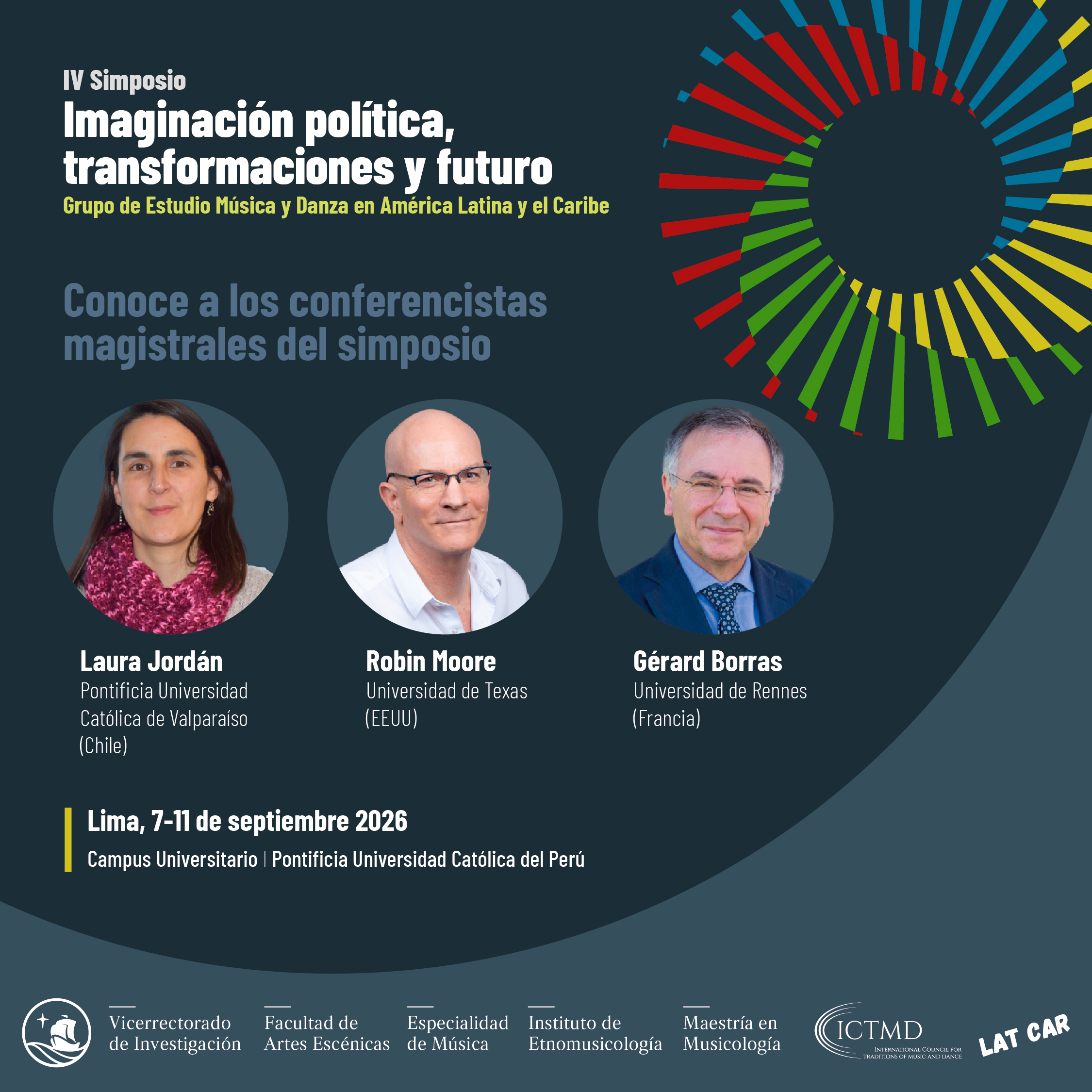 Ponentes Magistrales Simposio 2026