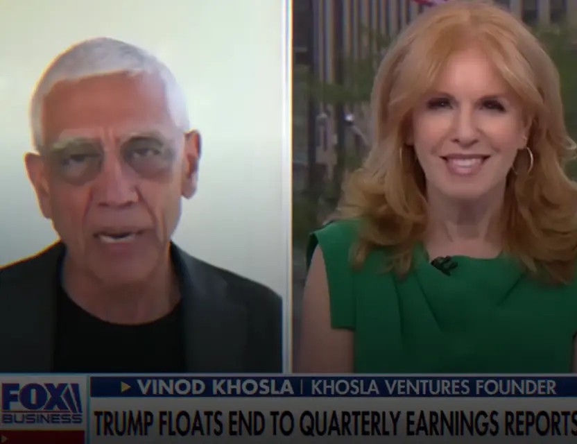 Vinod Khosla Talks AI & Accounting on Fox Business