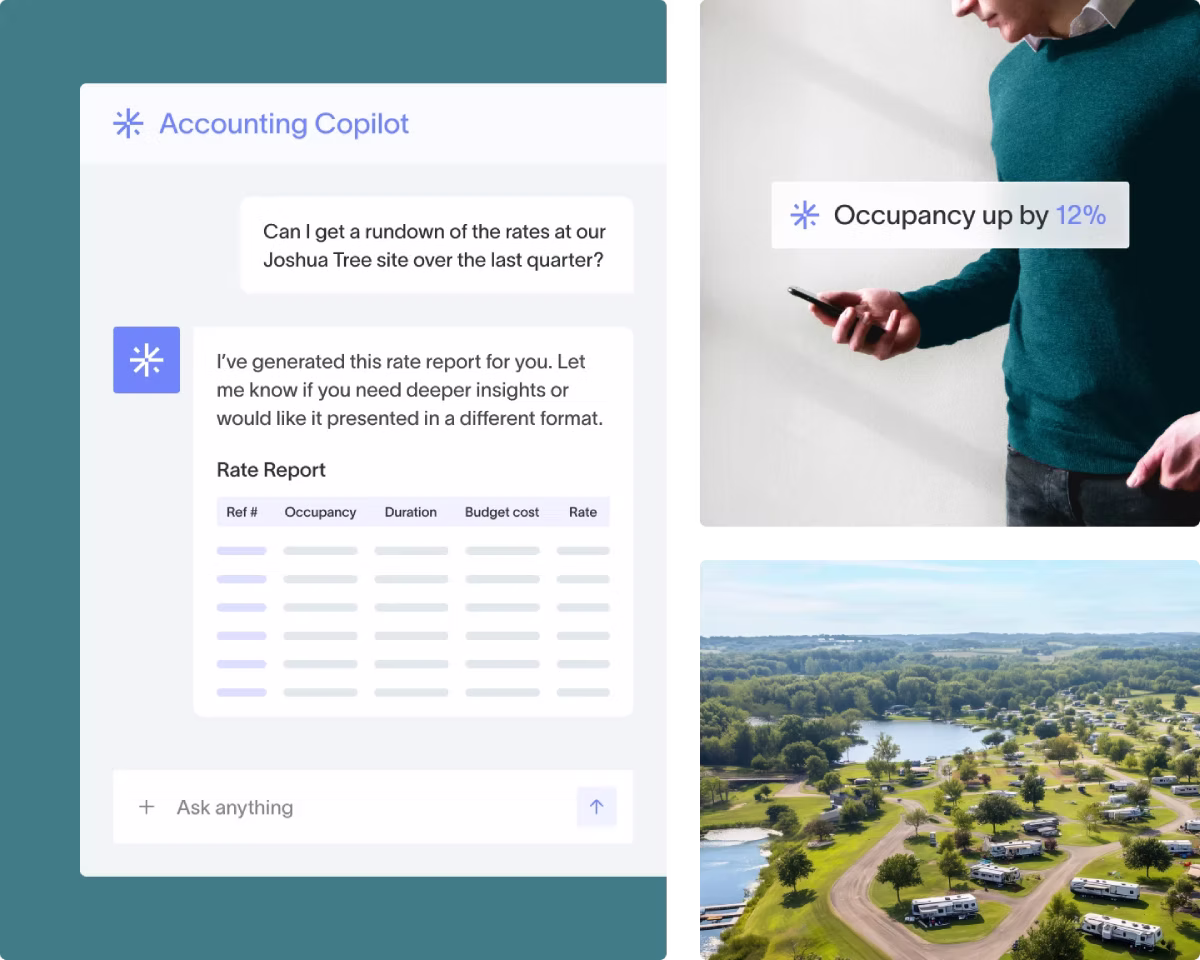 Manage your Finances with DualEntry's AI ERP campground management software