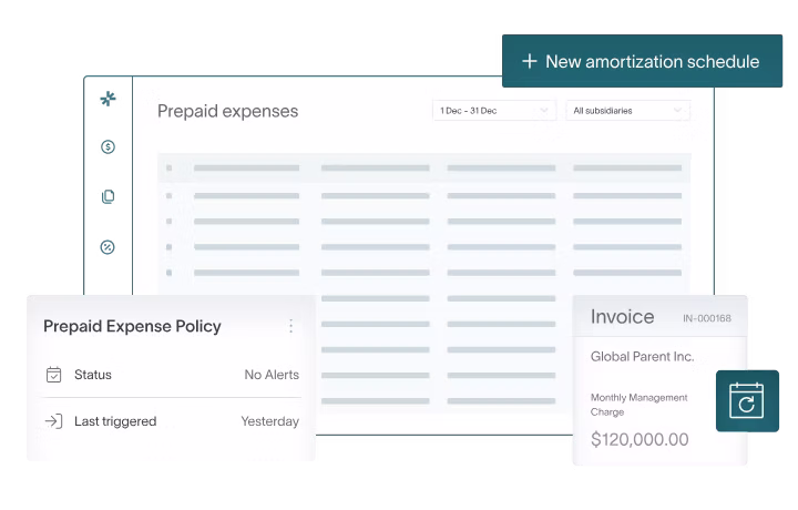 Automate prepaid amortization and accrual accounting with ease