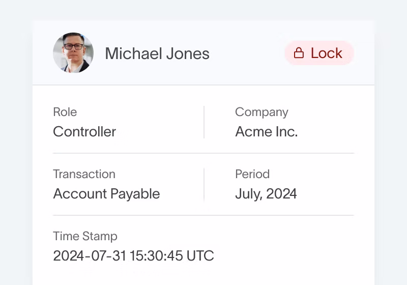 Automated audit trails track modifications to workflows, scripts, system settings, and master data changes, giving you full visibility.