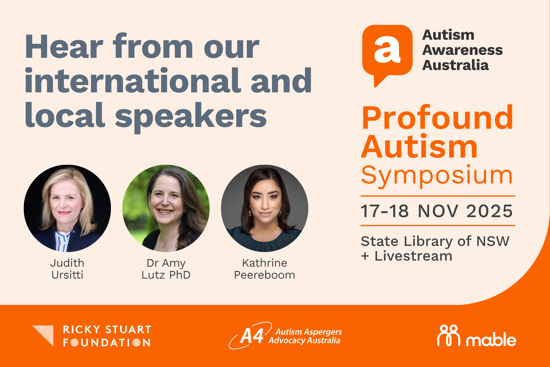 Profound Autism Symposium 2025