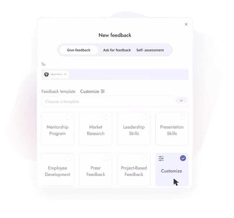 Teamflect - Feedback Module