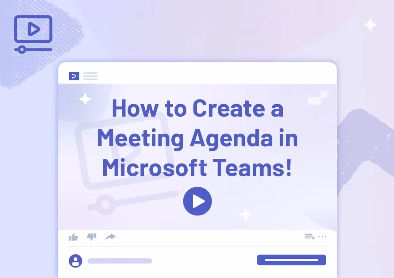 How to create a meeting agenda in ms teams blog thumbnail