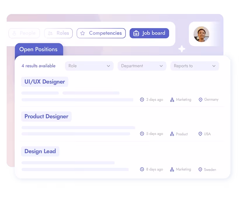 Talent Management Software - Internal Job Boards