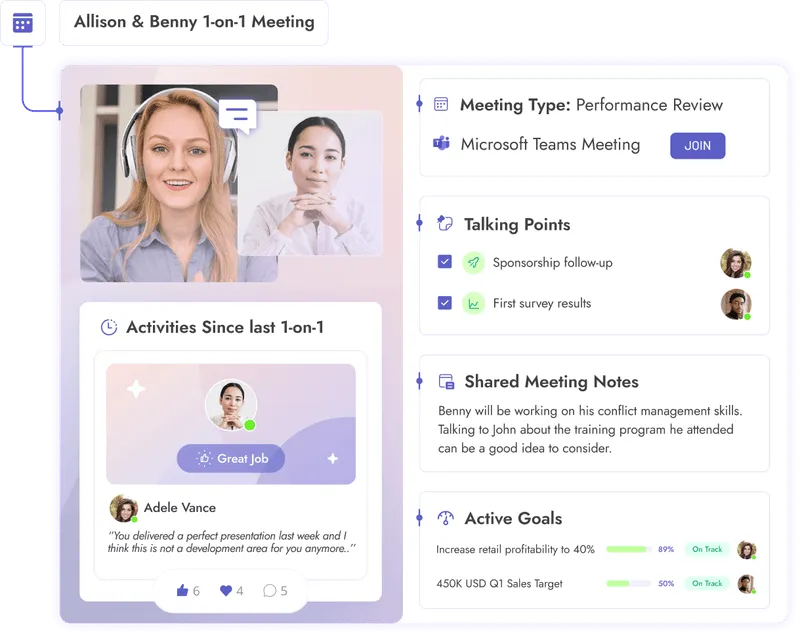 Create meeting agendas with Teamflect in Microsoft Teams