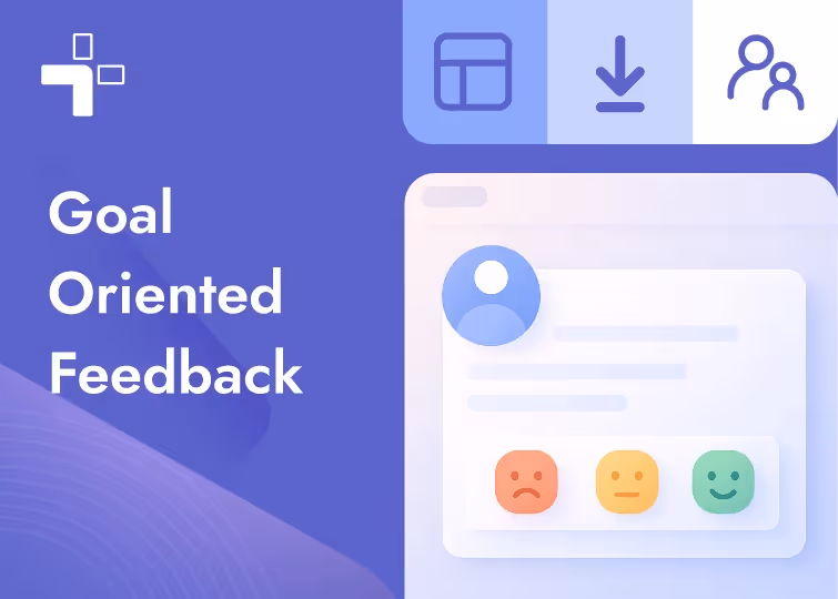 Goal-oriented feedback template card image