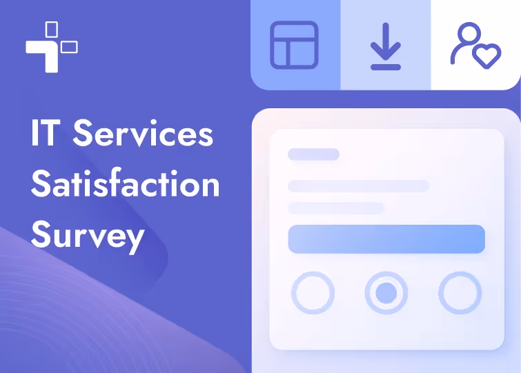 IT Services Satisfaction Survey Template card image
