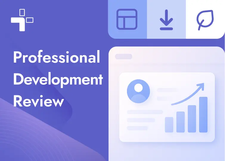 Employee Professional Development Review Template card image