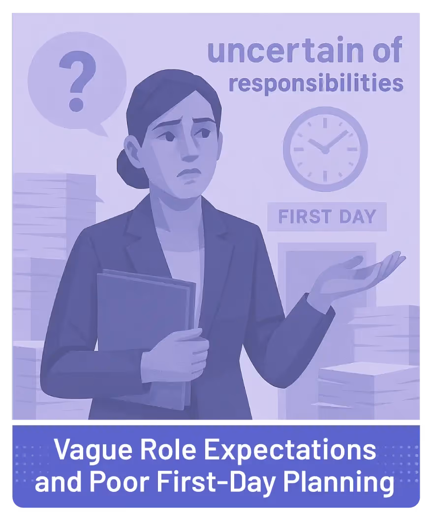 Onboarding Mistake: Vague roles & responsibilities