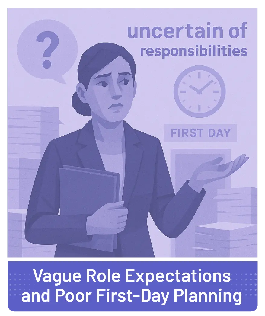 Onboarding Mistake: Vague roles & responsibilities