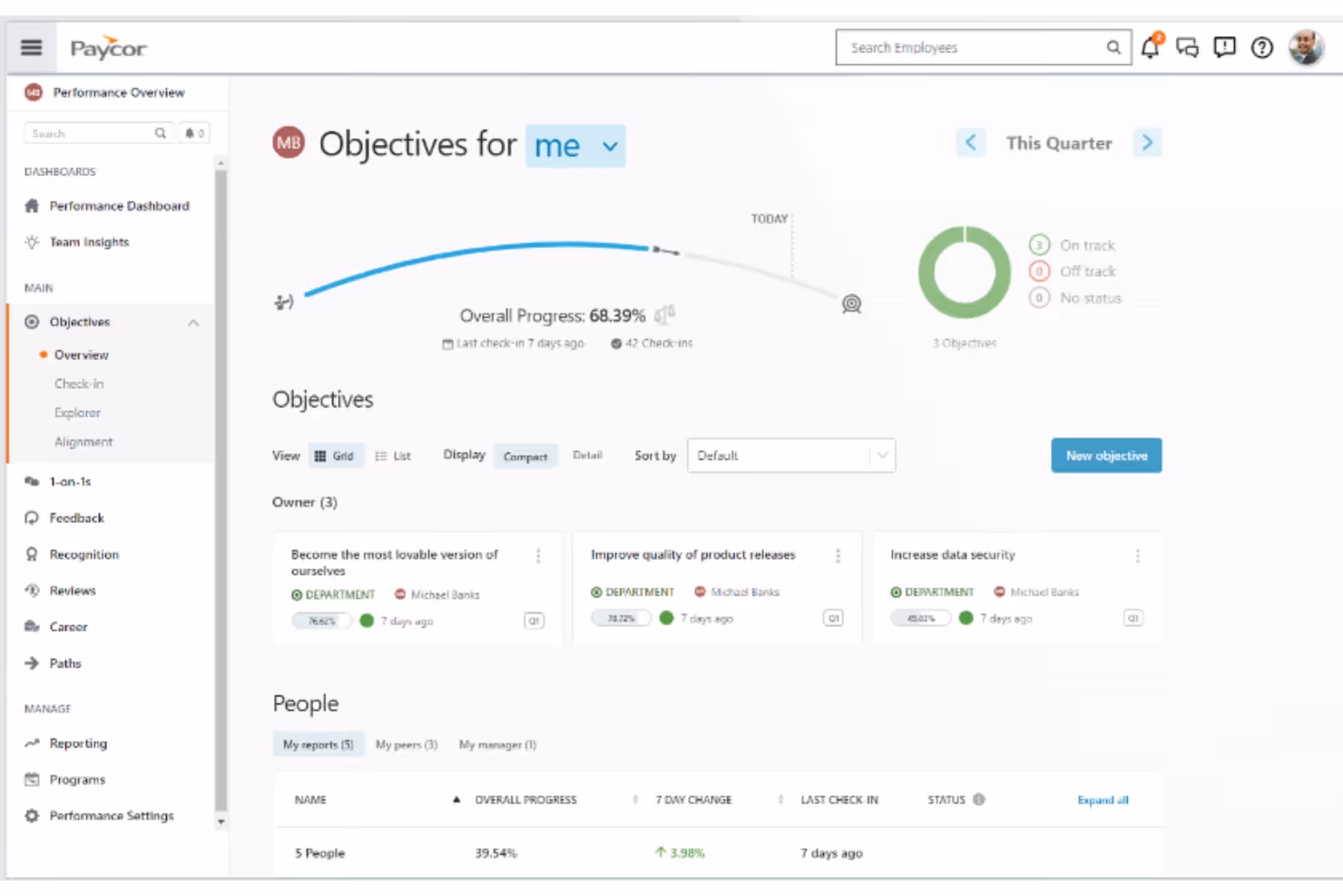 Paycor's talent development module