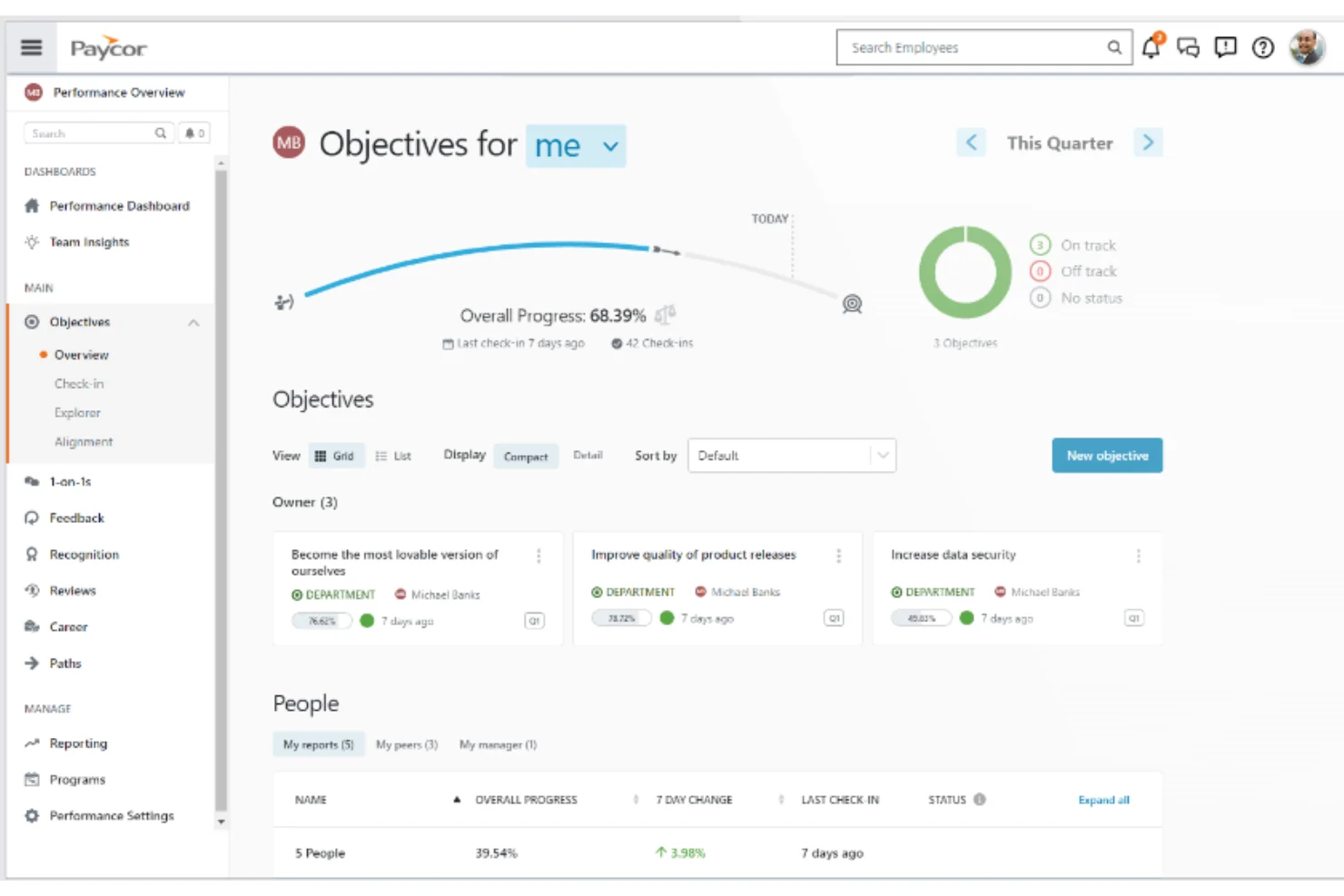 Paycor's talent development module