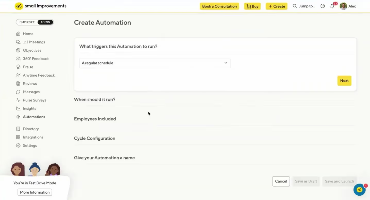 Small improvements 360 feedback software