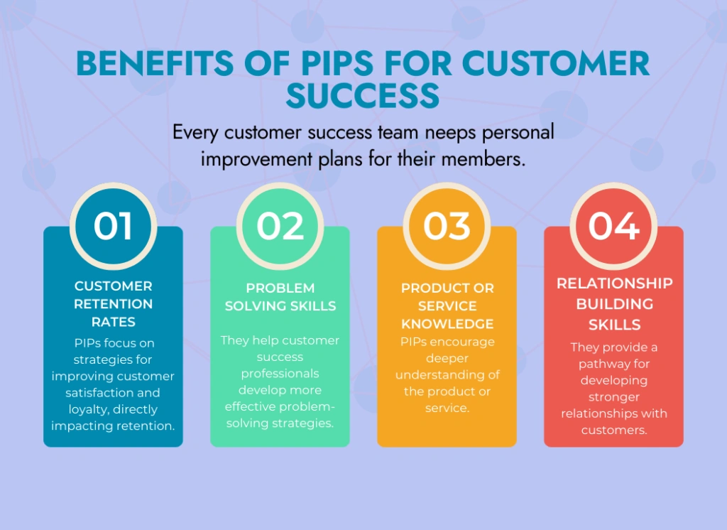 benefits of PIPs for Customer Success