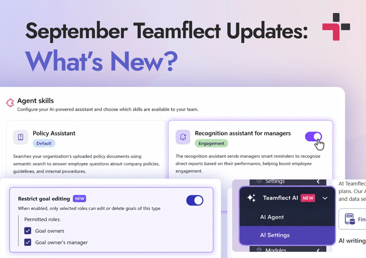 teamflect september updates