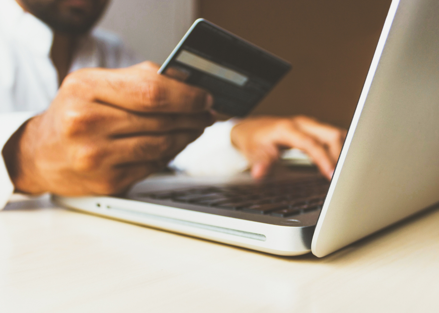 Purchasing online with a credit card