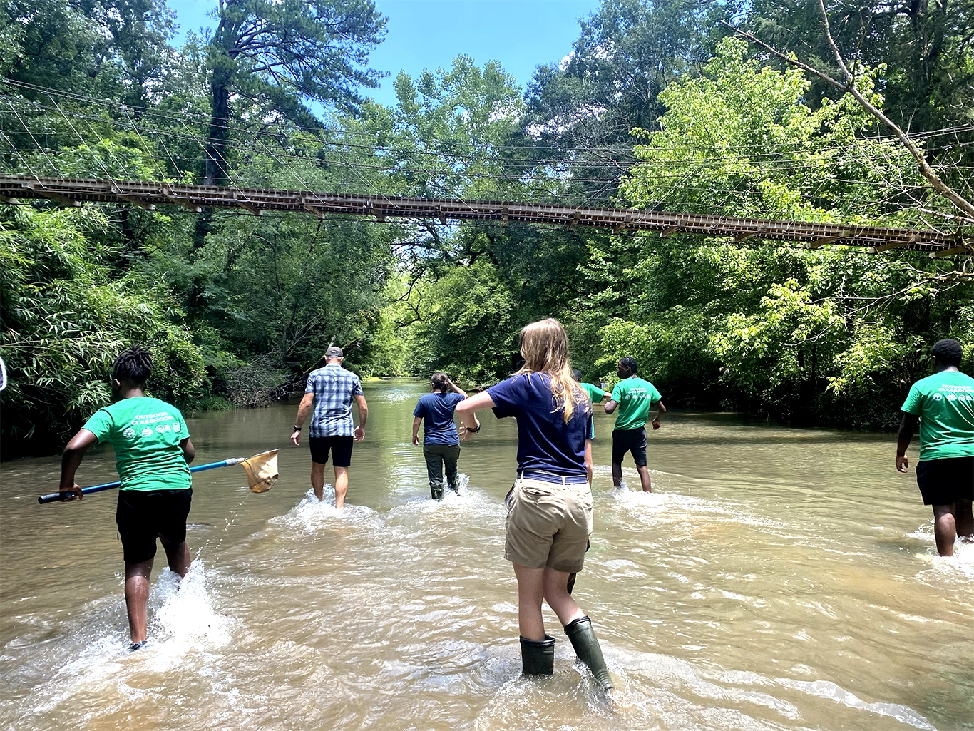 Life of A Stream program at Turkey Creek Nature Preserve
