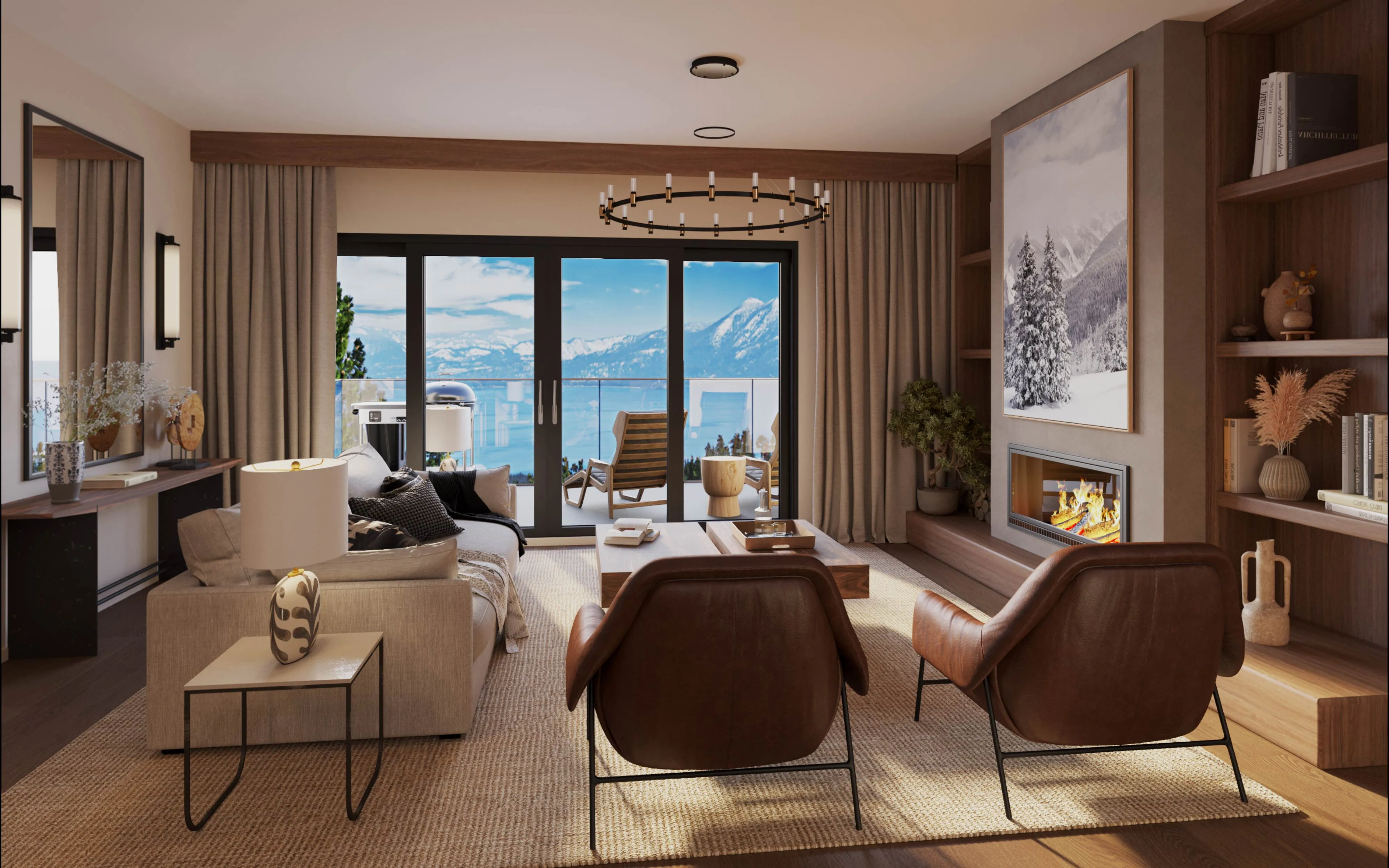 Peak Tahoe living room image