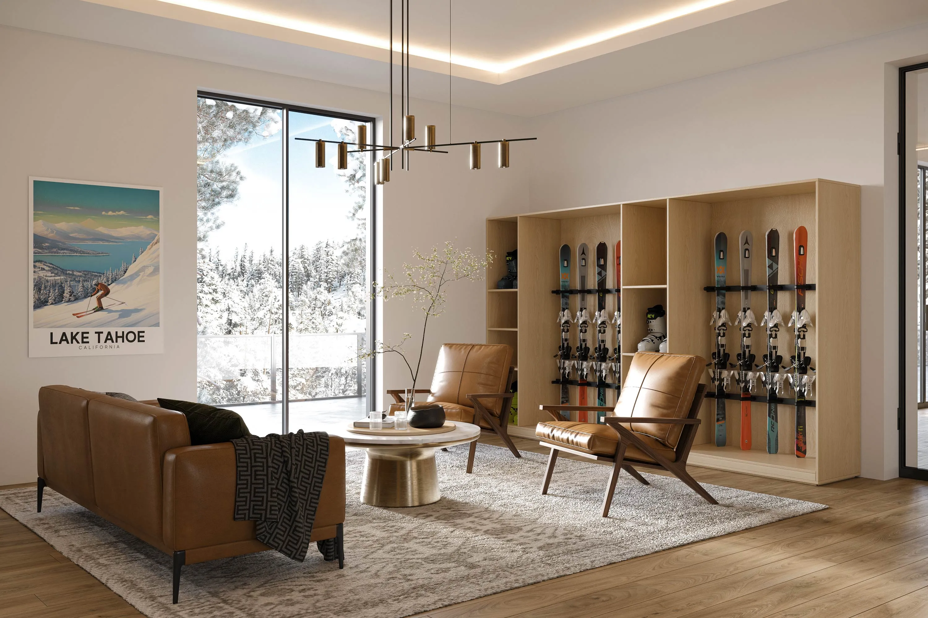 Peak Tahoe lounge space