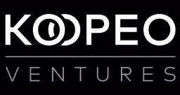 KoopEO Ventures company logo with stylized double O letters.