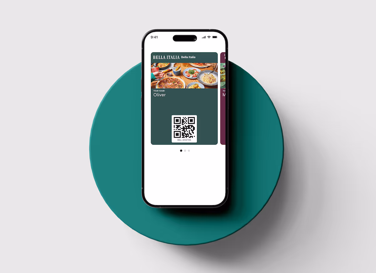 TRIFFT digital wallet loyalty card in Apple Wallet and Google Pay