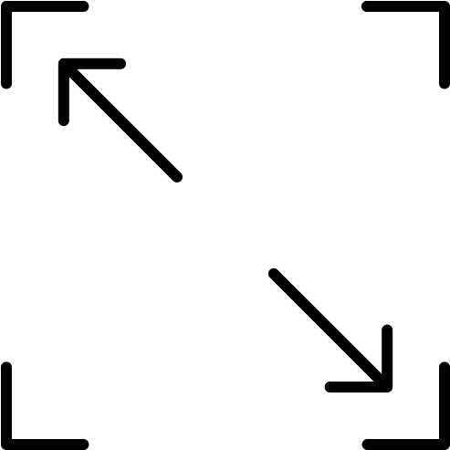 Icône dimensions